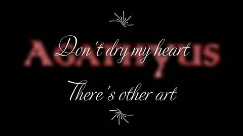Agathyus ¬ Don't dry my heart (official lyrics & audio)