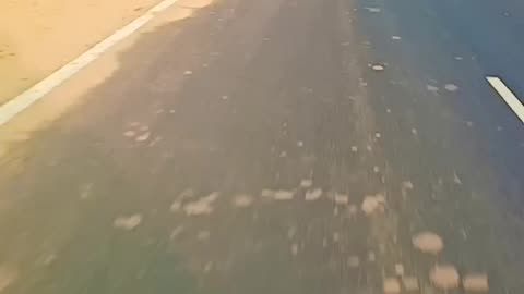 Road Driving Video In Short