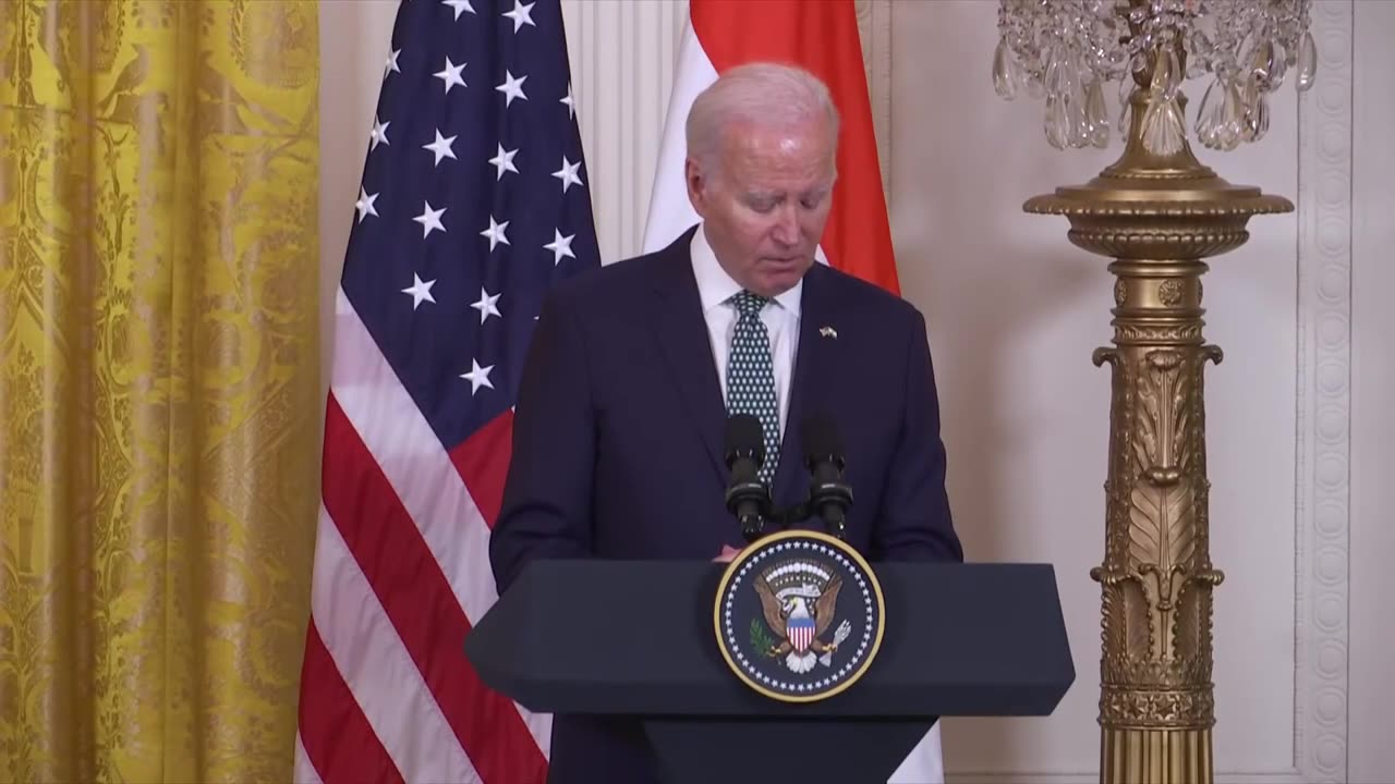 PM Modi & US President Joe Biden at the Joint Press Conference at White House