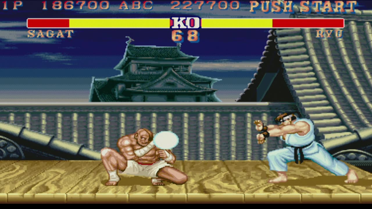 Sagat vs Ryu