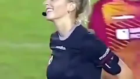 Football Female Referee Got Swag