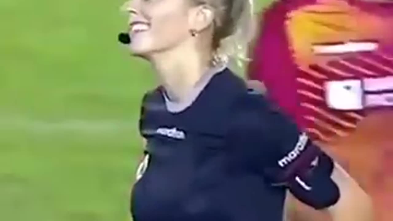 Football Female Referee Got Swag