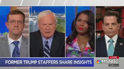 Scaramucci and Omarosa bash Trump in MSNBC appearnce