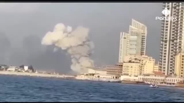 Big explosion hits Beirut, capital of Lebanon