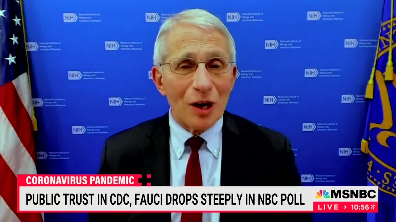 Fauci: "We've had the original Wuhan strain..."