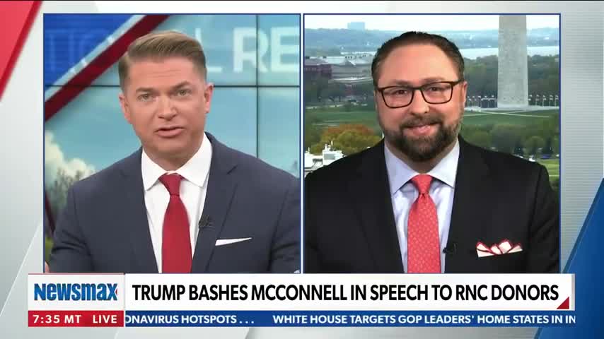 TRUMP SHREDS MCCONNELL AGAIN IN FRONT OF RNC DONORS