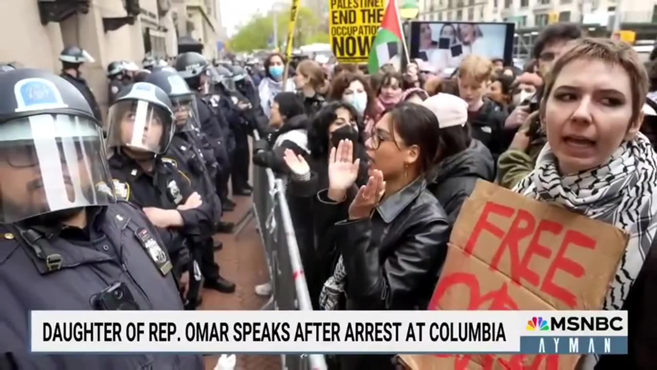 Ilhan Omar's Daughter Says Protestors Were Sprayed With Chemical Weapons