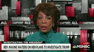 Maxine Waters accuses Trump of committing a "high crime"