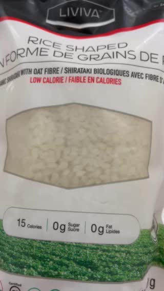 Prepare diet rice in second