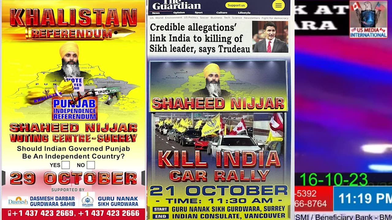 India's attack on Gurdwara in California