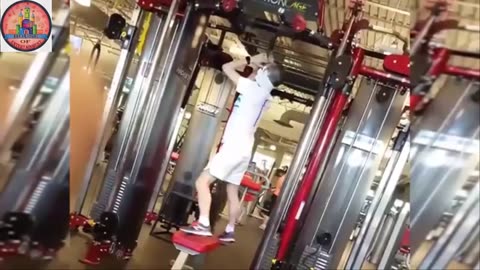 girls gym fail complication