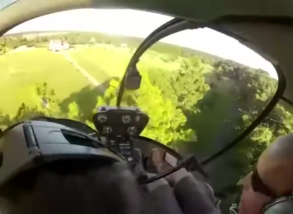 Chopper pilot's good deed for the day