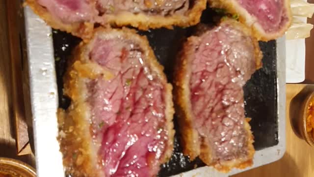 the dinner of Japanese style