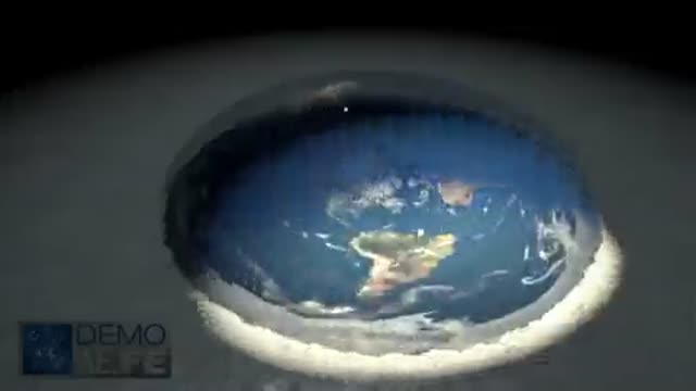 Flat earth model....