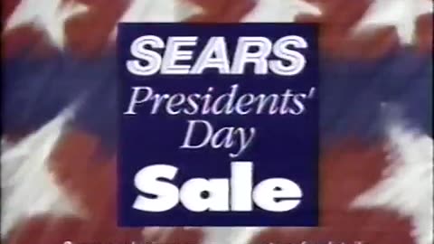 February 19, 1995 - President's Day Sale at Sears