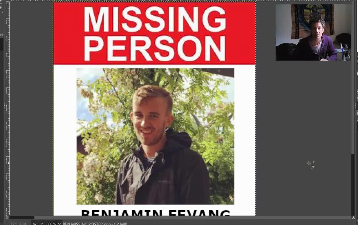 BENJAMIN FEVANG - MISSING PERSON - DO YOU HAVE ANY INFORMATION?