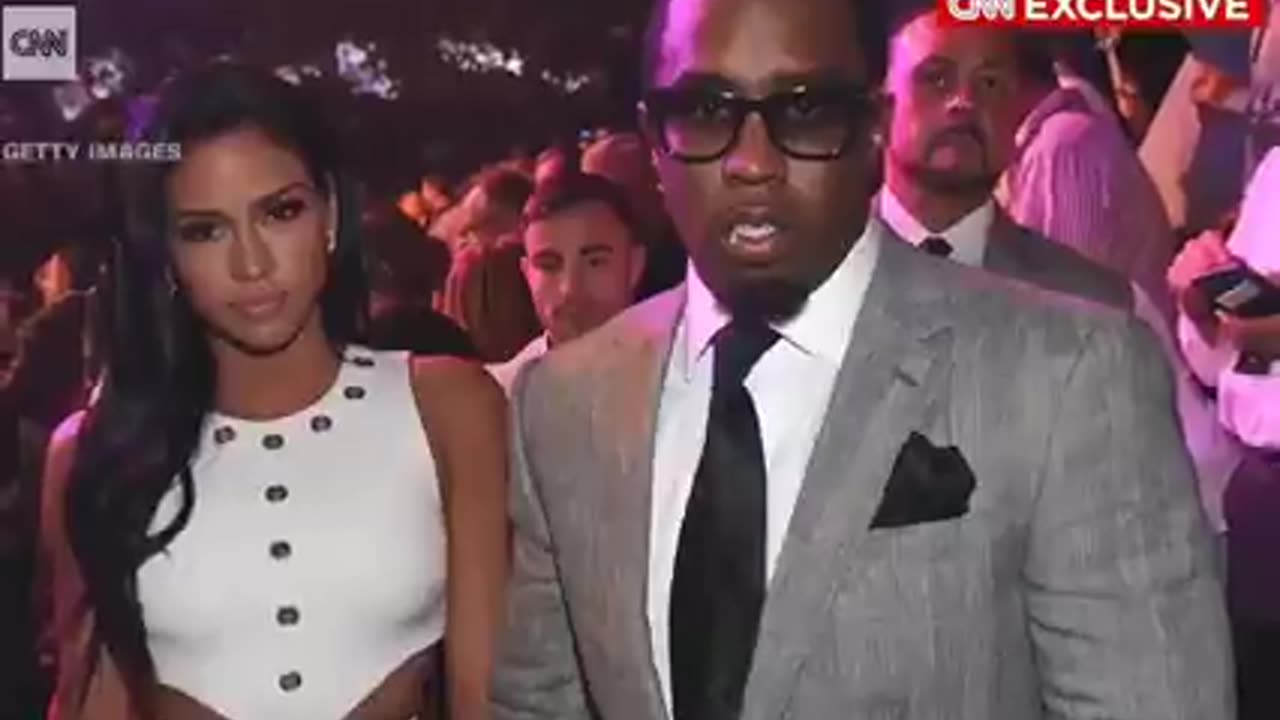 Video showing #Diddy repeatedly assaulting his then partner Cassie in a hotel corridor.