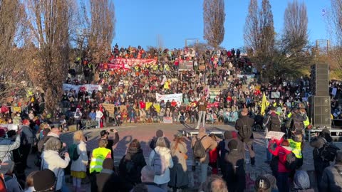Berlin: Rede eines Filmregisseurs am 12-03-2022