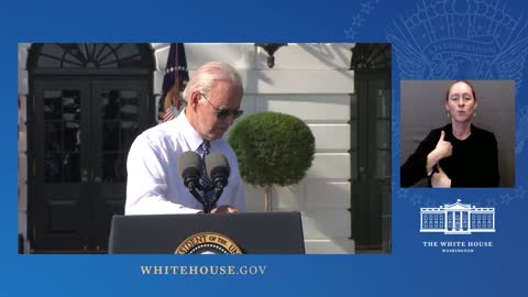 President Biden Hosts an Event Celebrating the Passage of the Inflation Reduction Act