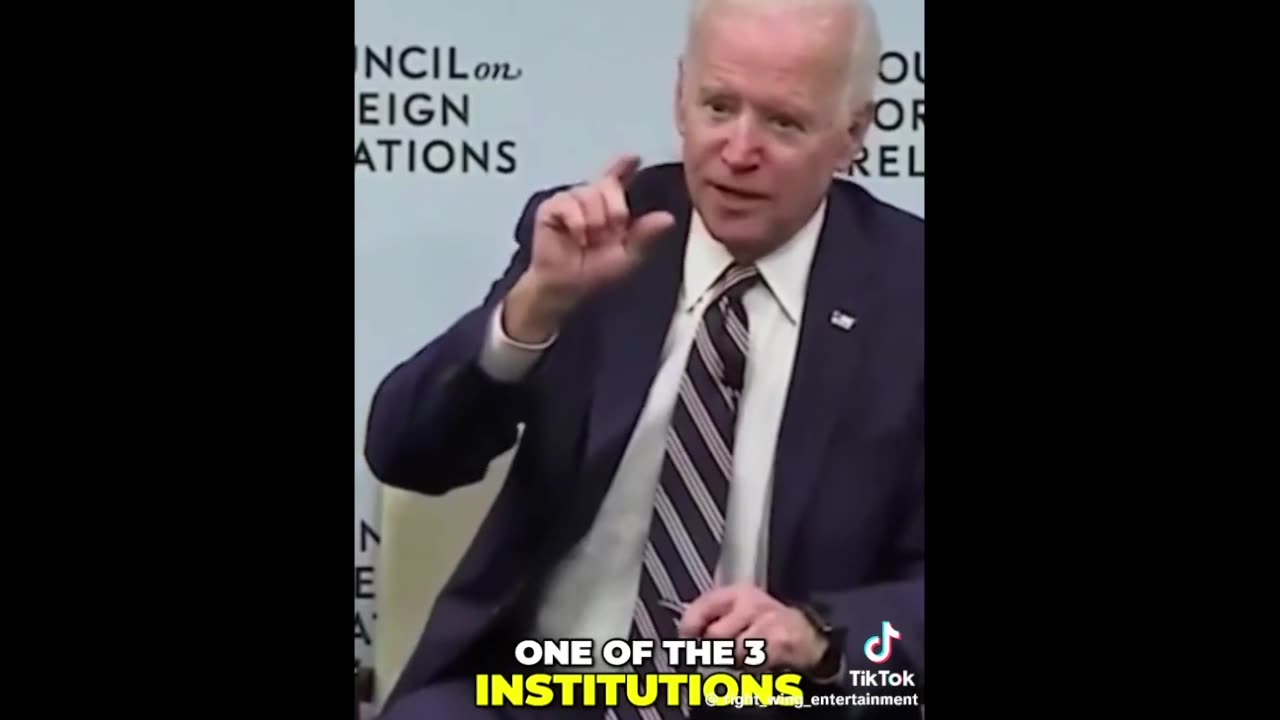 While he was still vice-president. Biden said this: "... well sonafab1tch, he got fired..."