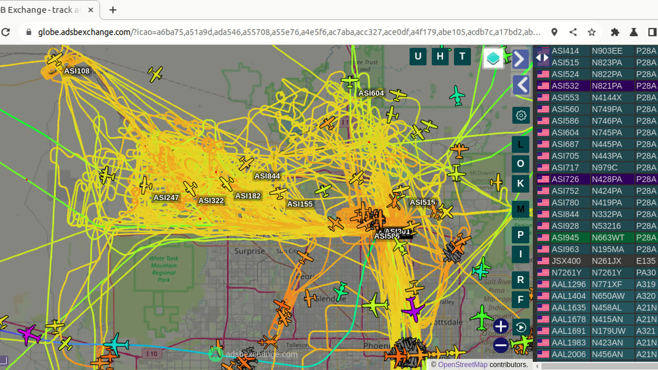 N332PA - more asshole transpac aviation over morristown - Jan 31st 2024