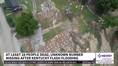 At Least 28 Dead, Unknown Number Missing After Kentucky Flooding