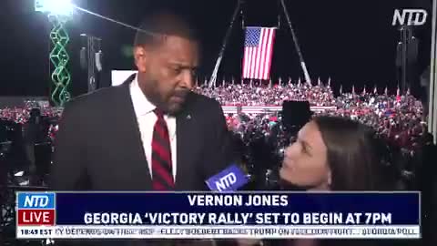 Representative Vernon Jones - Donald Trump is the last man standing!