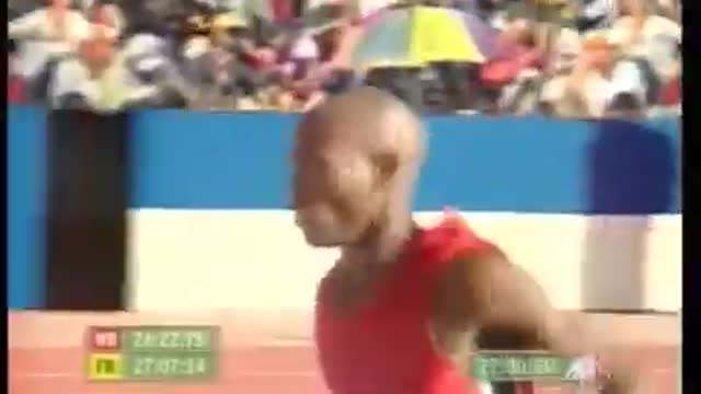 Camera man won the Race