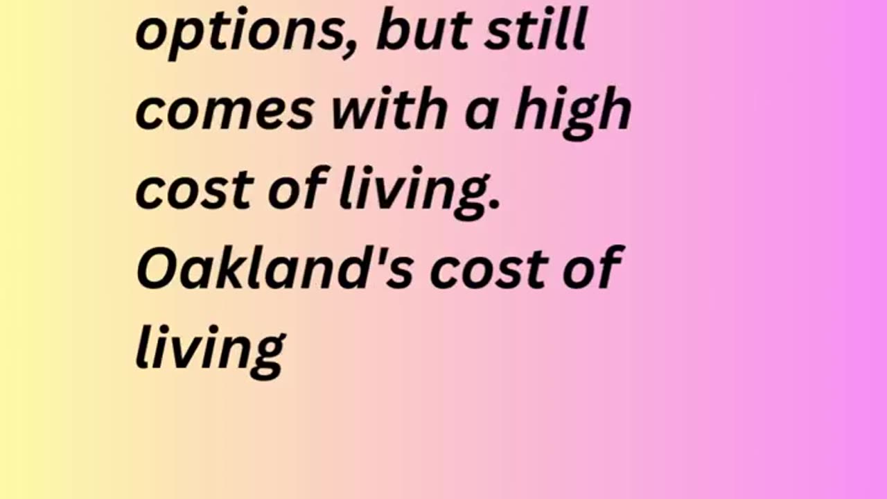 10 Most Expensive Cities to Live in the U.S. 10. Oakland, California,#shortsvideo2024#