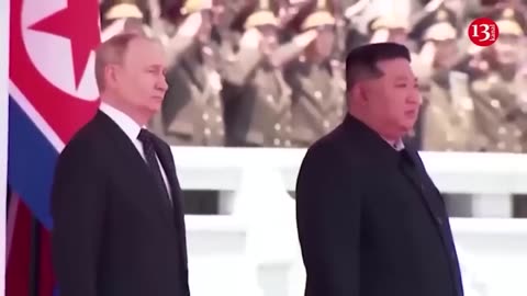 Footage of North Korean soldiers preparing to die for Putin in Kursk