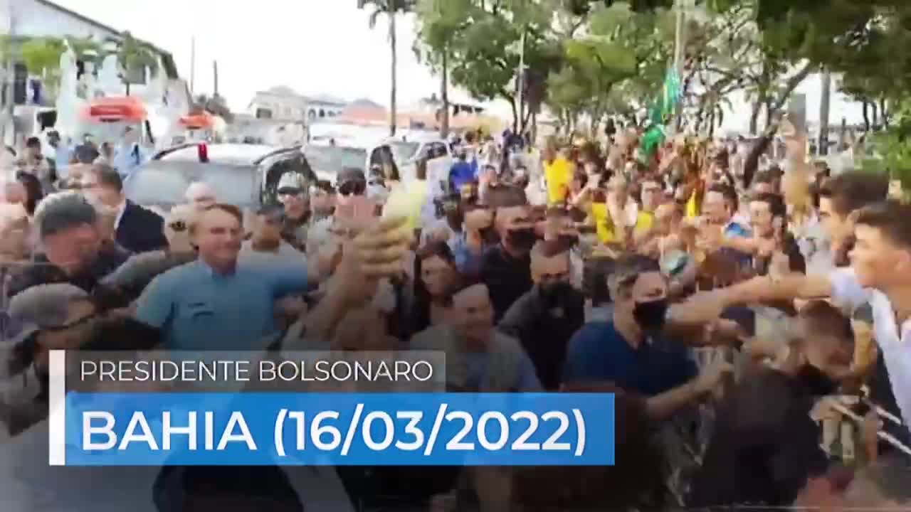 Bolsonaro: Visita à Bahia (16/03/2022)