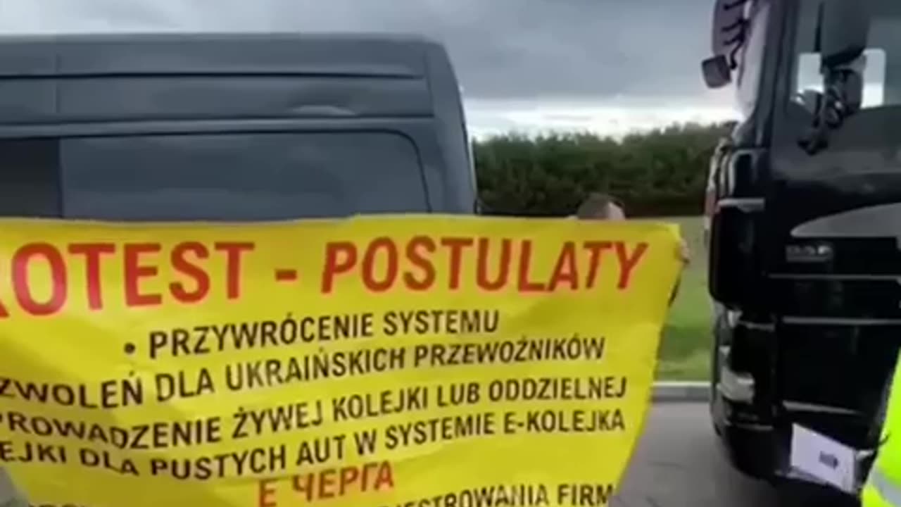 🇷🇺 Russia Ukraine Border | Polish Truckers Block Three Checkpoints in Grain Protest | RCF