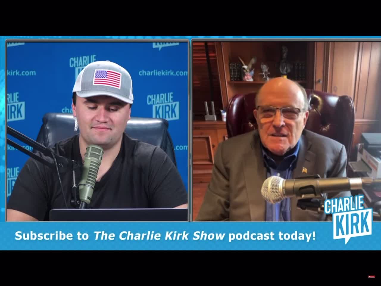 Charlie Kirk w/ Rudy Giuliani on Hunter Biden laptop / The Joe Biden conspiracy