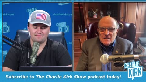 Charlie Kirk w/ Rudy Giuliani on Hunter Biden laptop / The Joe Biden conspiracy