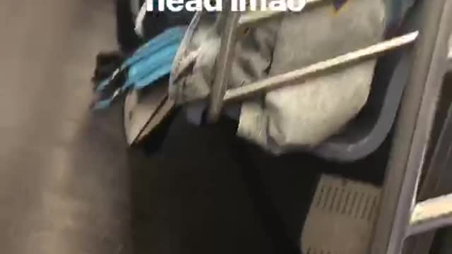 Bruh what he got on his head lmao