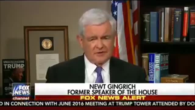 Newt Gingrich on Hannity recommending LICENSED TO LIE