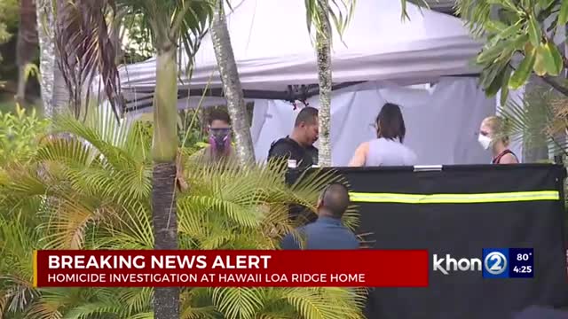 Police investigate missing person report in Hawaii Loa Ridge