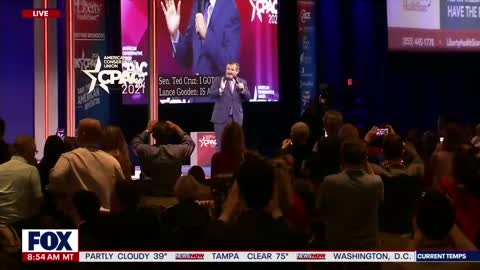 Ted Cruz on fire at CPAC