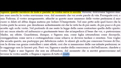 Mistica città di Dio libro primo, Capitoli XIII-XVI