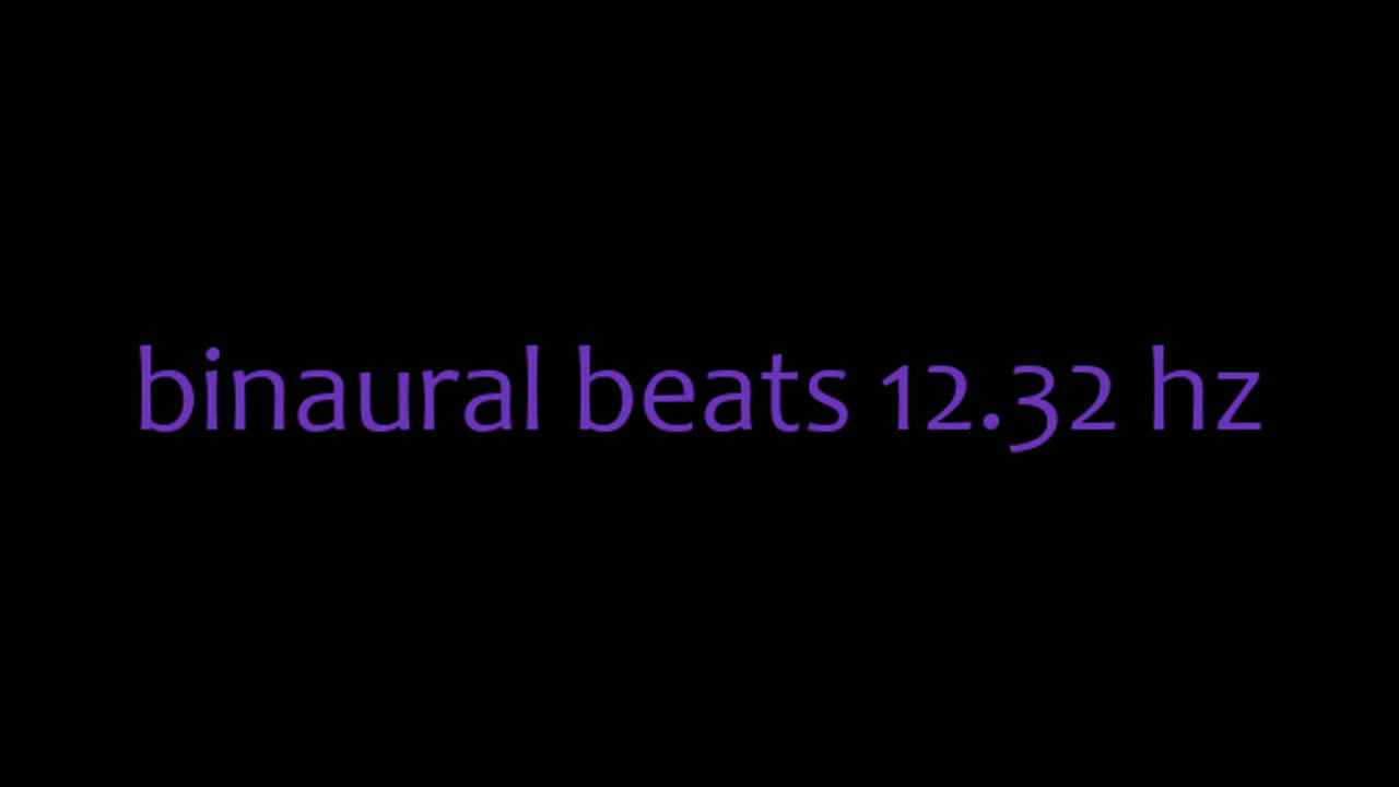 binaural beats 12.32 hz