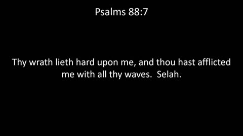 KJV Bible Psalms Chapter 88