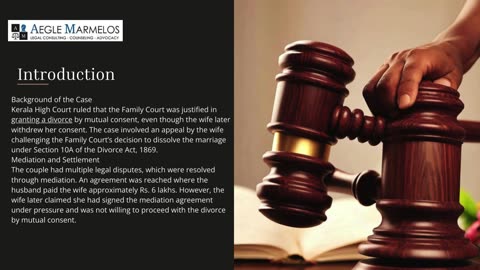 Kerala High Court Upholds Divorce by Mutual Consent Ruling