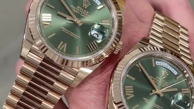 Rolex Day of the Week Logbook Series