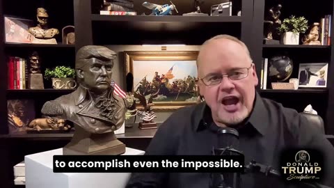 Trump Washington Sculpture Unveiling.