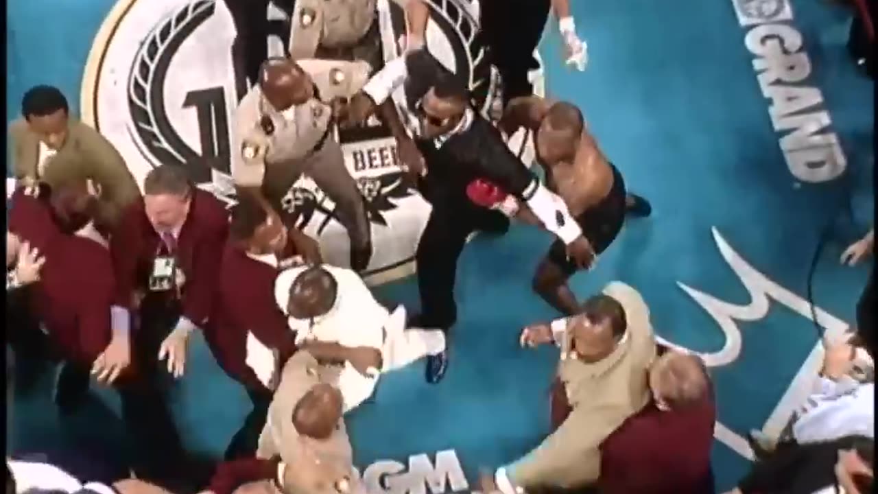 Mike Tyson vs Evander Holyfield - All FOULS by Holyfield on Tyson, ear bite and aftermath