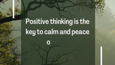 positive thinking