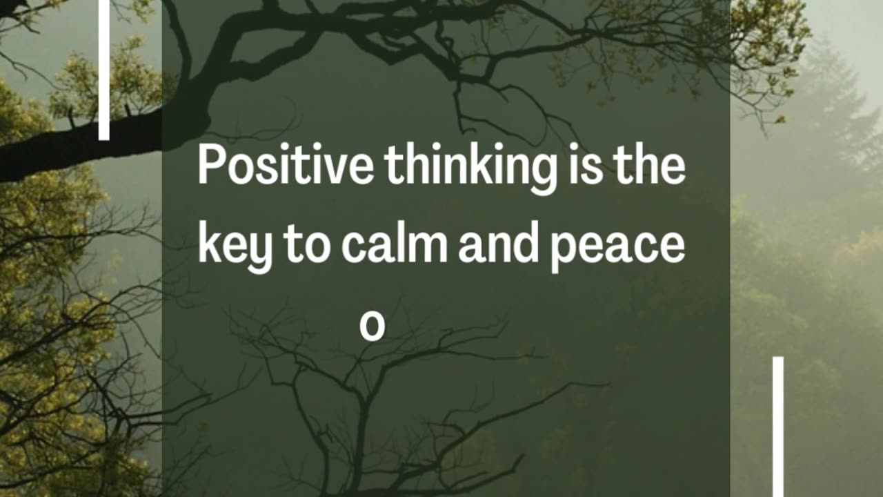 positive thinking