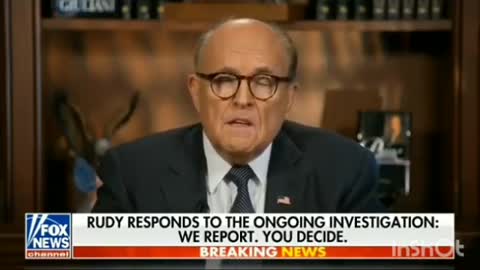 Rudy Giuliani interview on "sean Hannity tonight" 5/3/21, Fox News.