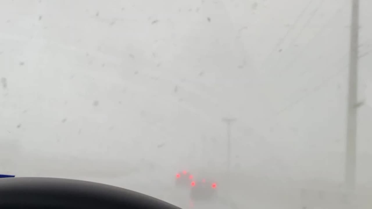 Driver Unknowingly Gets Caught in Round Rock Tornado While Driving