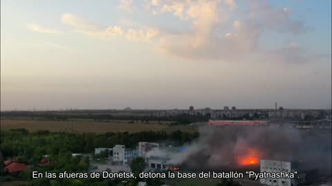 En las afueras de Donetsk, se detona la base del batallón "Pyatnashka", - el jefe de Luhansk OVA Se